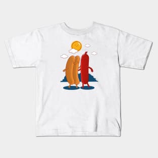 Dancing Hotdog Kids T-Shirt